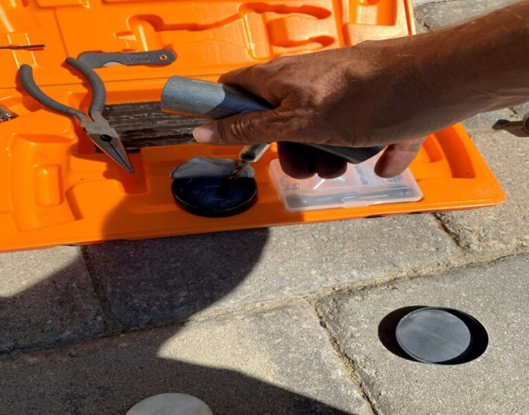 Tire repair kit