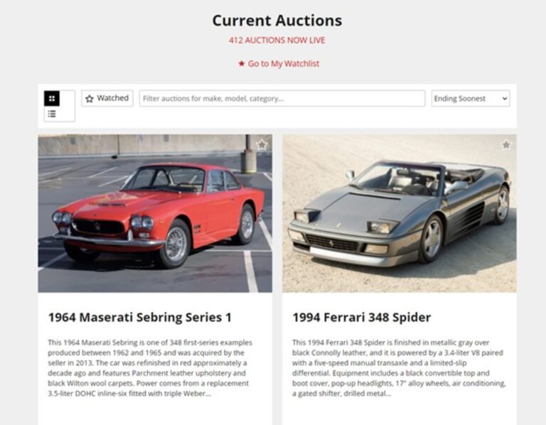 Interent Auction Site