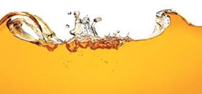 Side shot of ethanol gas moving