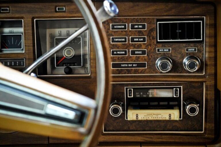70s Chrysler dashboard