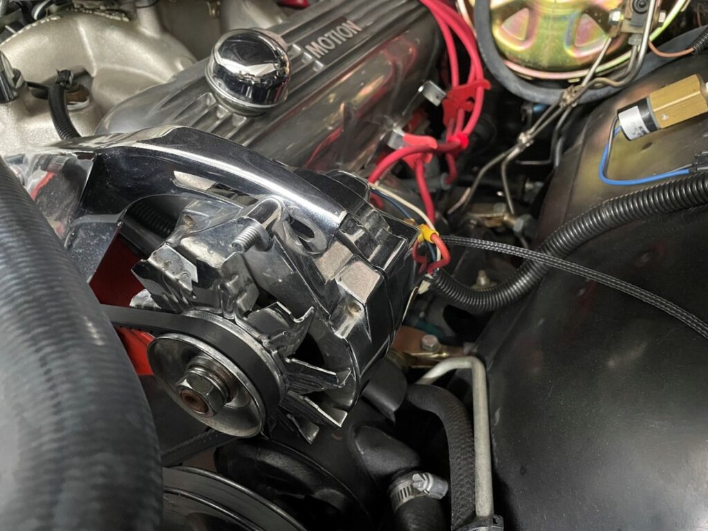Chevelle chrome alternator