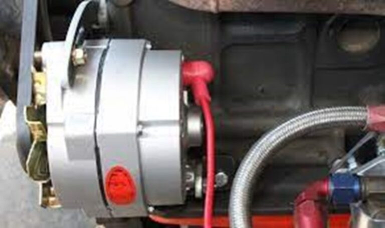 Brushed finish alternator