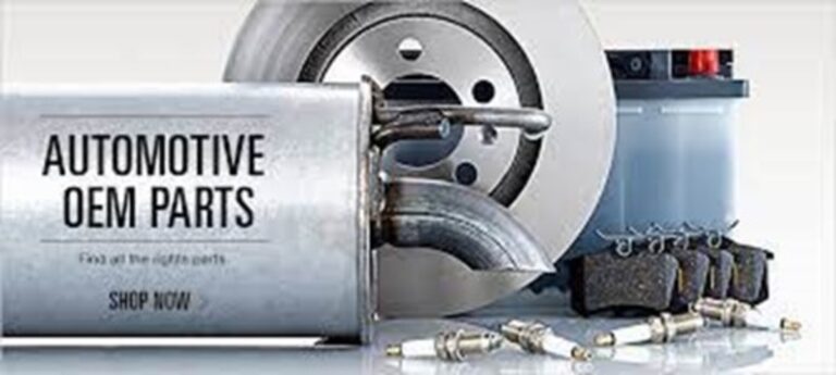 Automotive OEM parts, muffler, brake rotor and pads