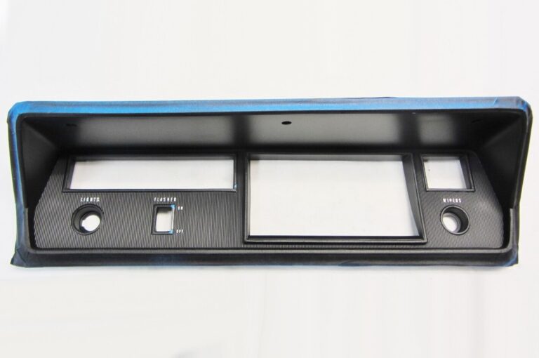 Painted gauge bezel