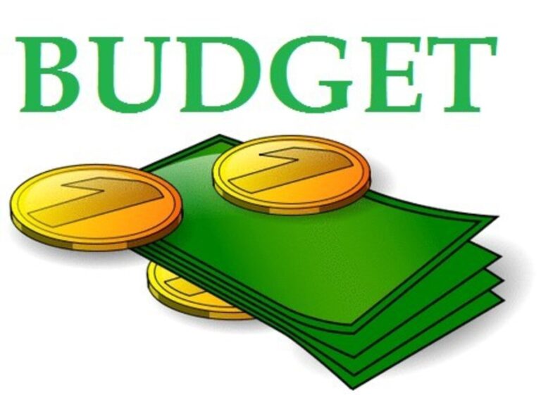 Graphic foi restoration budget with art money