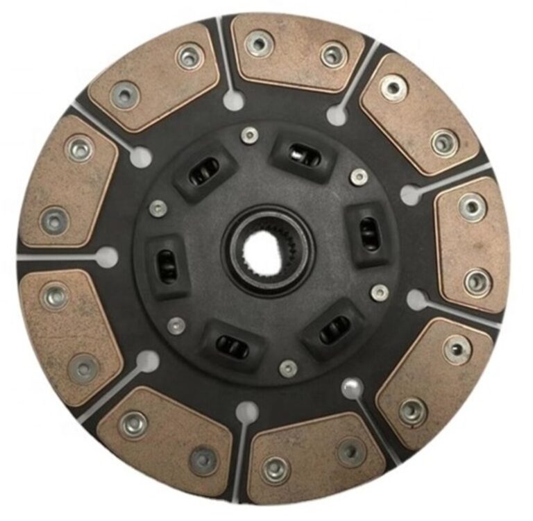 Ceramic car clutch face assembly